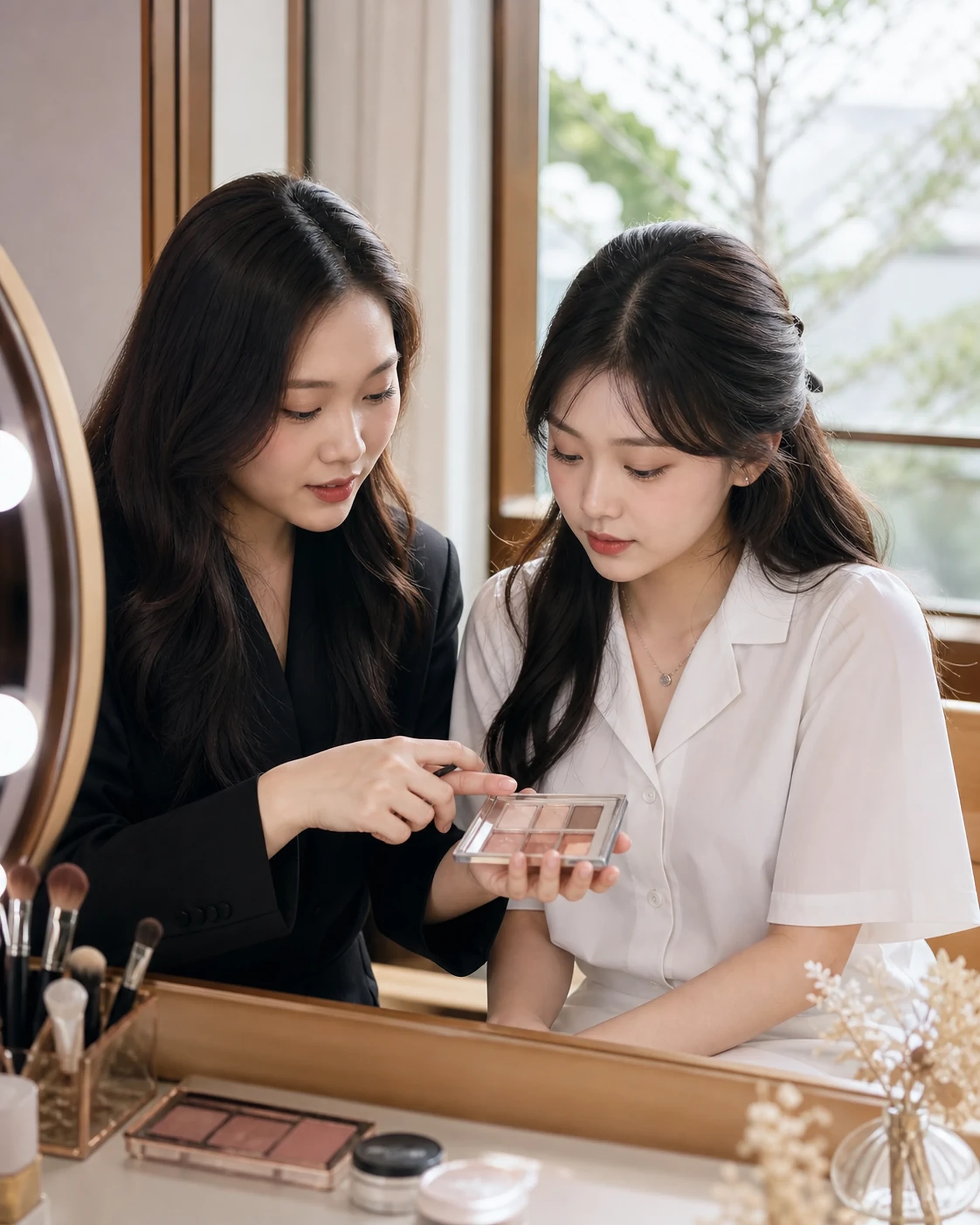 Buổi tư vấn tone makeup kỷ yếu trước ngày chụp